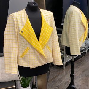 English Factory Yellow blazer